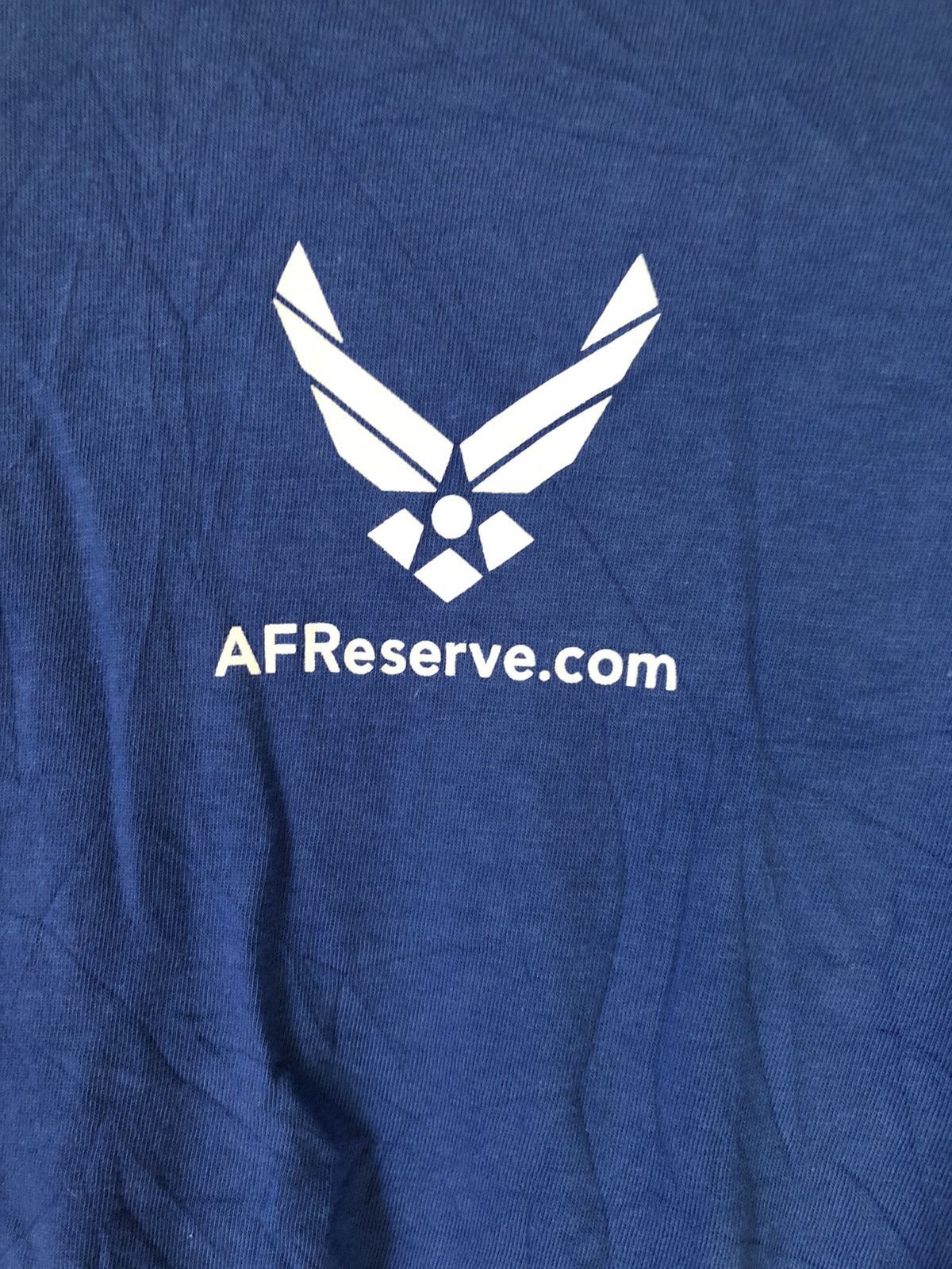 Vintage Vintage Air Force reserve blue shirts Size US L / EU 52-54 / 3 - 9 Thumbnail