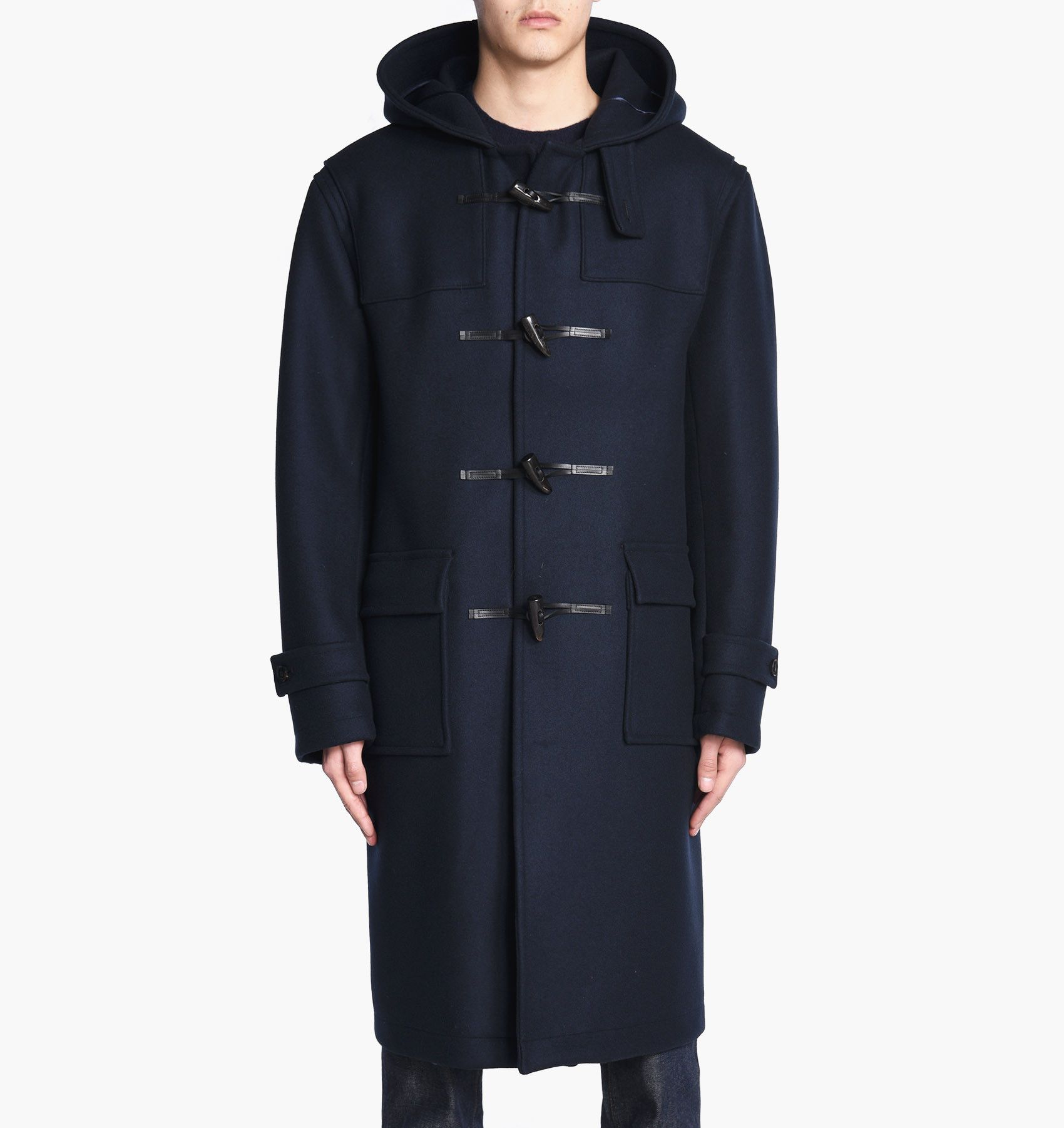 Burberry Duffle Coat Cashmere and Wool with Hooded