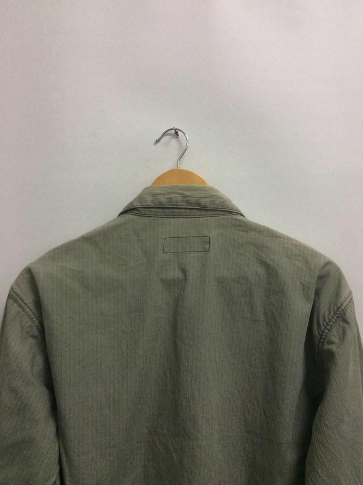Kansai Yamamoto Vintage Kansai Jeans cotton green faded Jacket Size US L / EU 52-54 / 3 - 4 Thumbnail