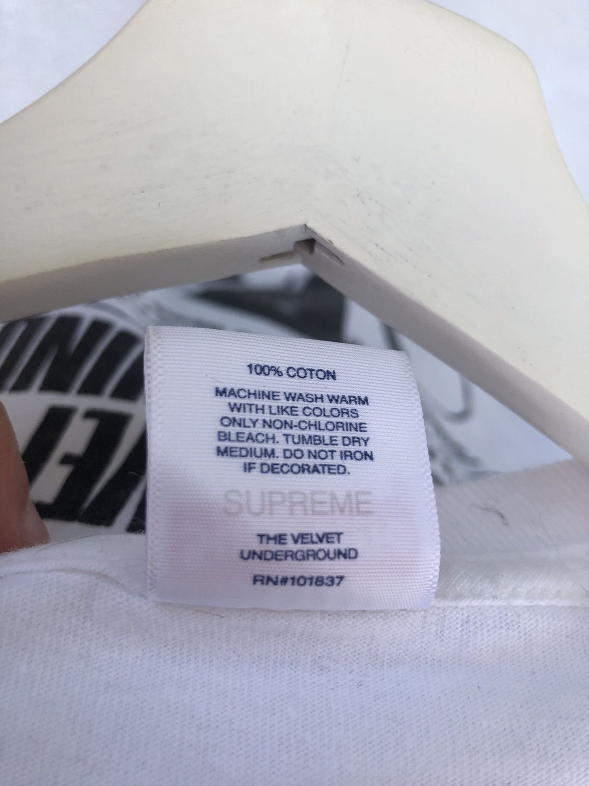 Supreme The Velvet Underground tee Lou Reed | Grailed