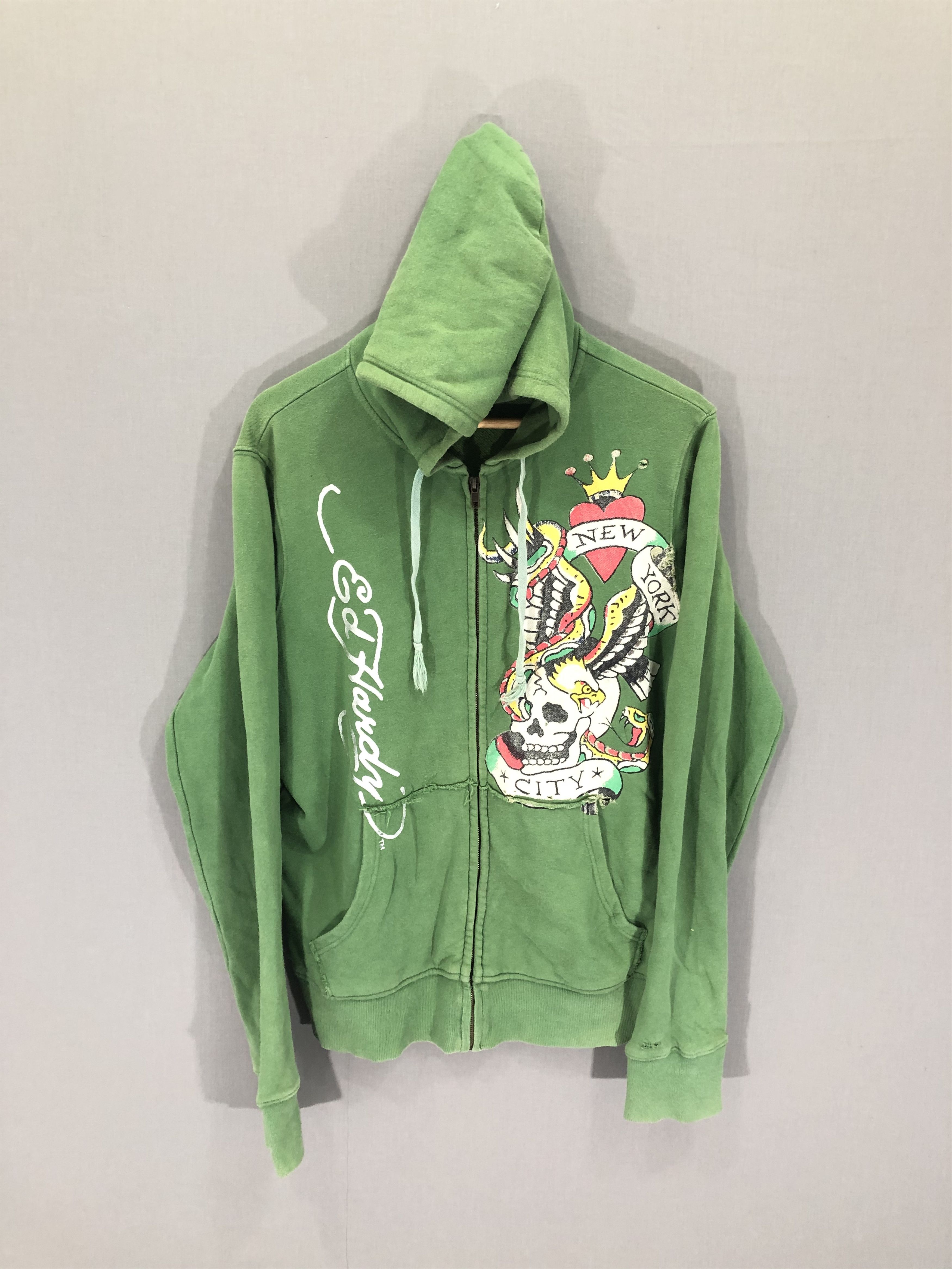 Ed Hardy Ed Hardy Sweater Hoodie Medium #5090-3-193 Size US M / EU 48-50 / 2 - 1 Thumbnail