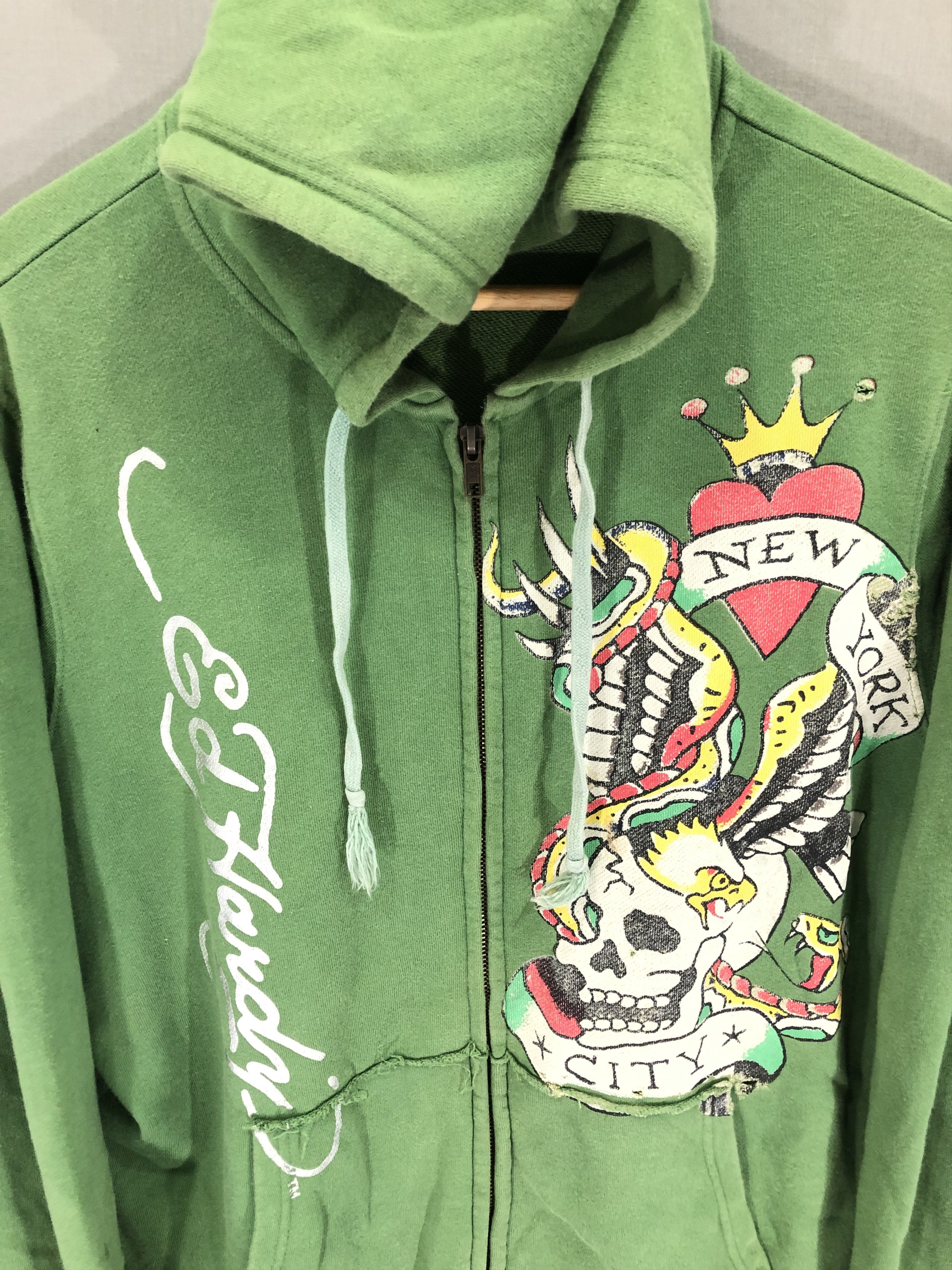 Ed Hardy Ed Hardy Sweater Hoodie Medium #5090-3-193 Size US M / EU 48-50 / 2 - 2 Thumbnail