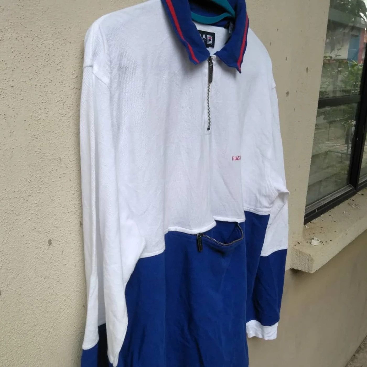 Bjorn Borg 🔥 Vintage Y2K FILA POLO COLOURBLOCK 90s STYLE Size US M / EU 48-50 / 2 - 4 Thumbnail