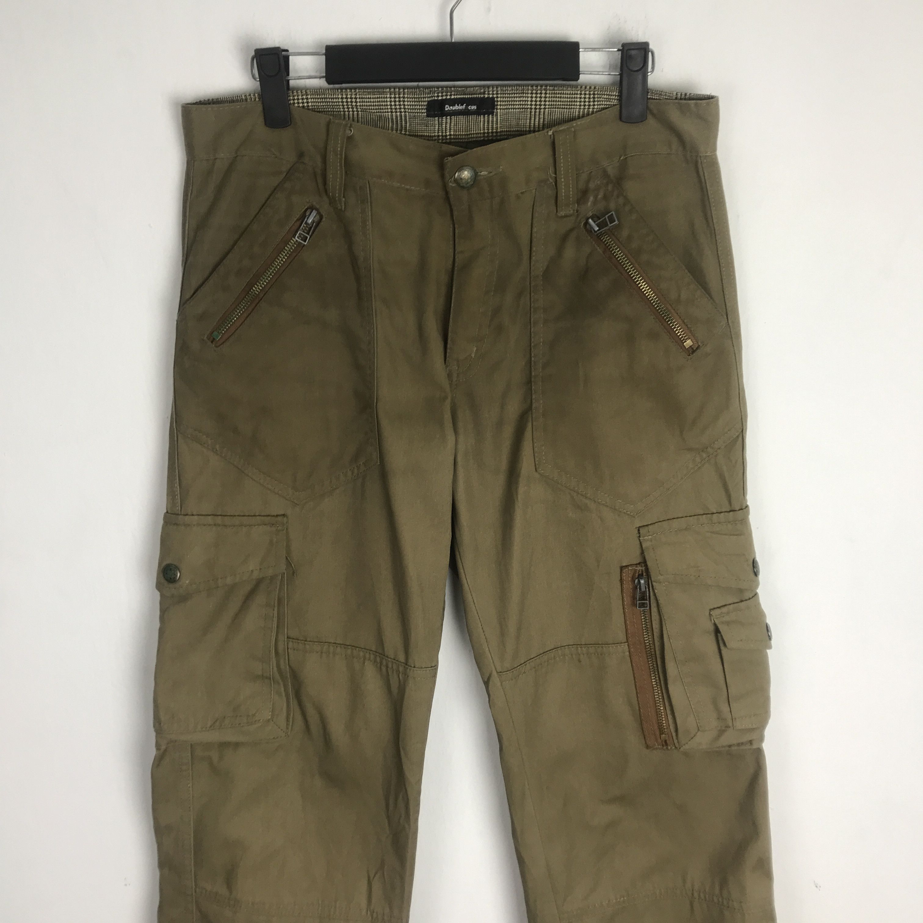 Japanese Brand 🔥DOUBLE FOCUS CARGO PANT 11 MULTIPOCKET TACTICAL PANT Size US 32 / EU 48 - 2 Thumbnail