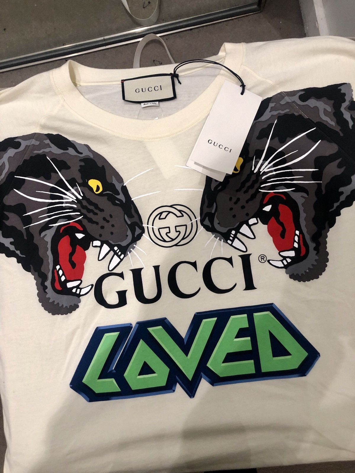 Gucci Gucci “Loved Tiger” T-Shirt | Grailed