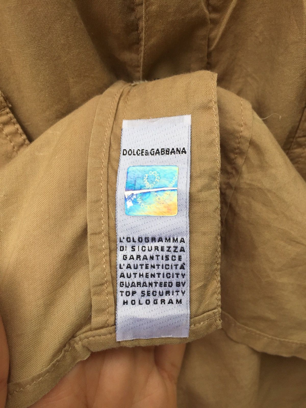 Dolce & Gabbana Dolce & Gabbana Combat Rebel Label Shirt Size US S / EU 44-46 / 1 - 5 Thumbnail