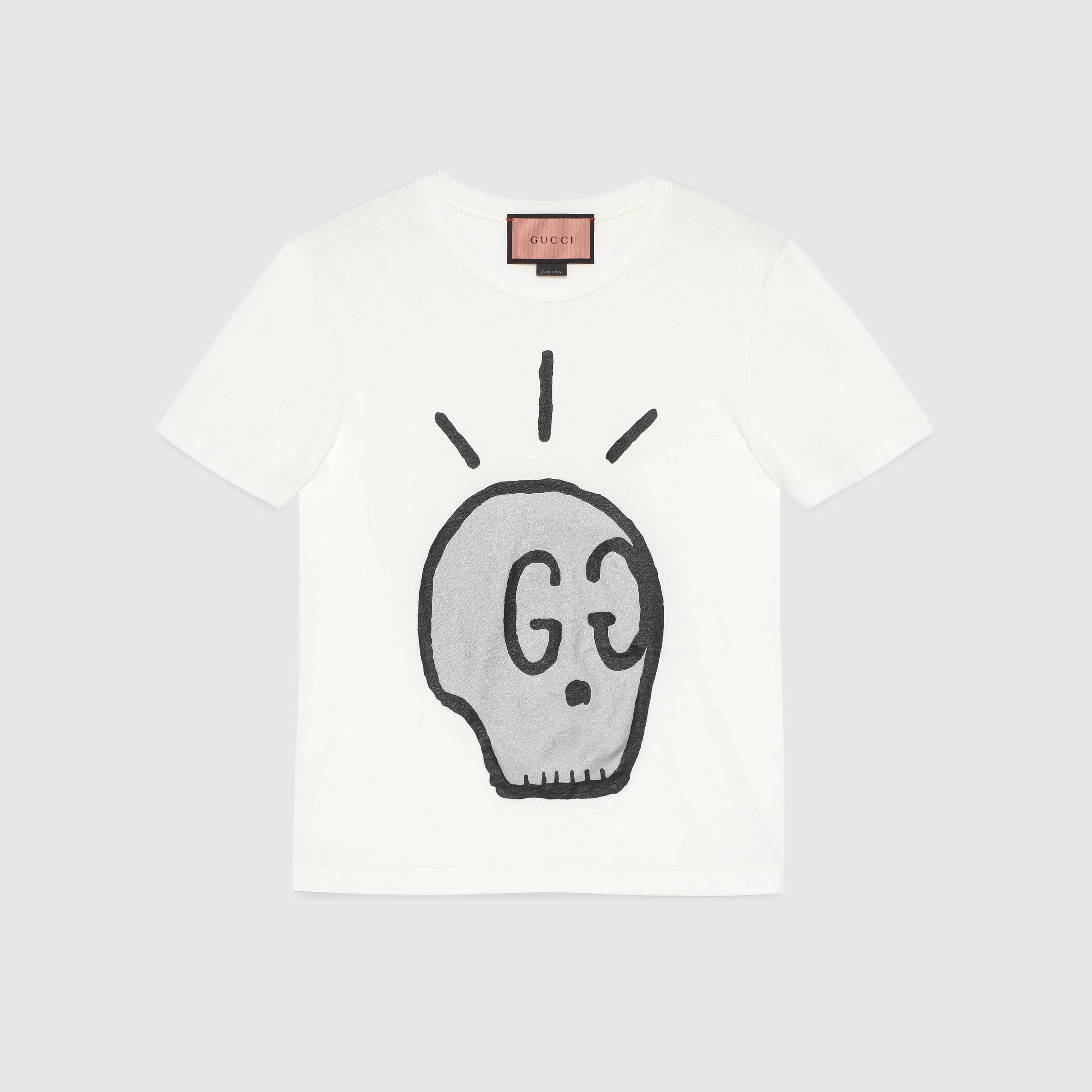 Gucci Gucci Ghost Gucci Skull Print T Shirt Small Grailed