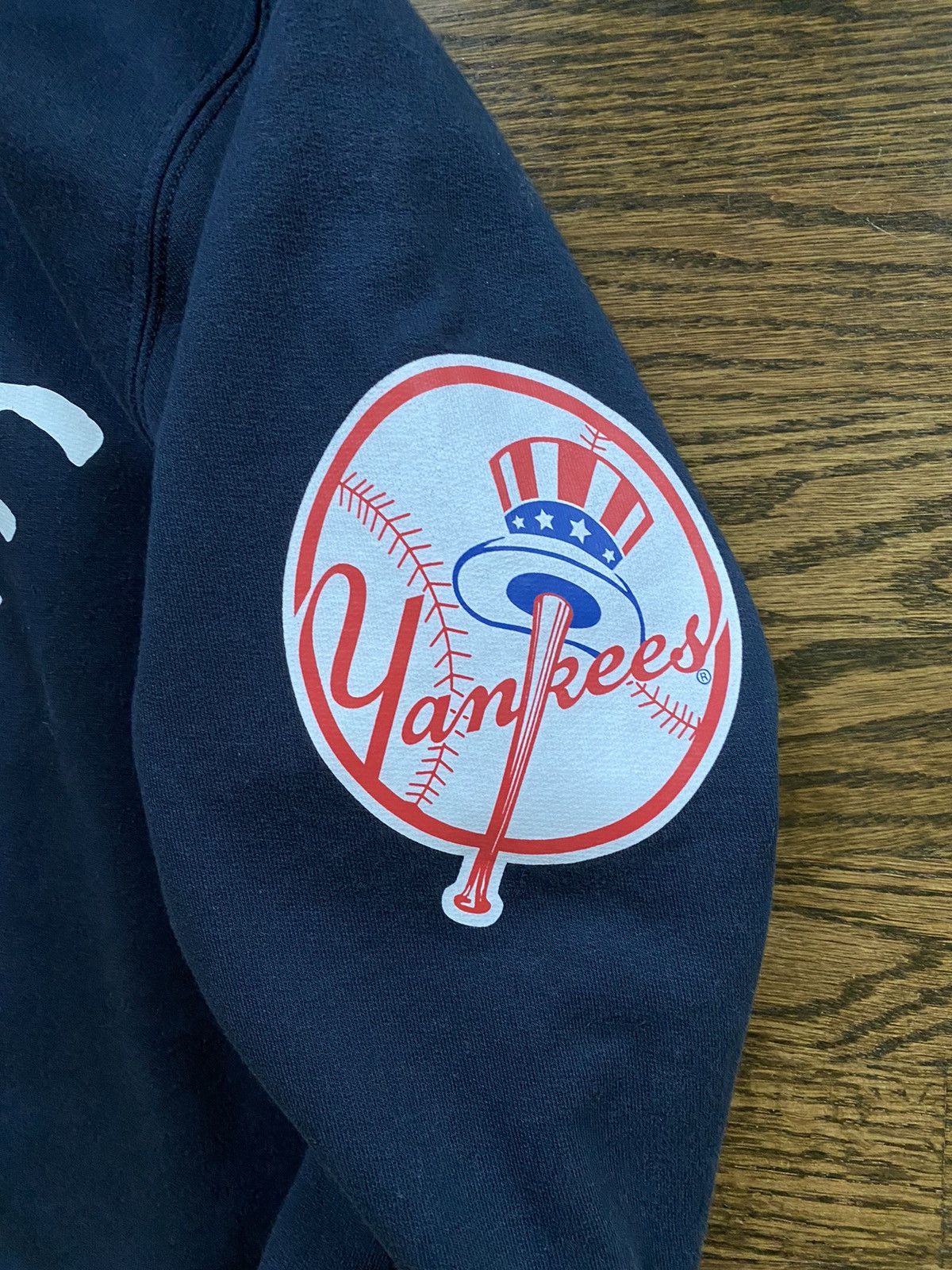 Supreme Yankees Hoodie Size US XL / EU 56 / 4 - 6 Thumbnail