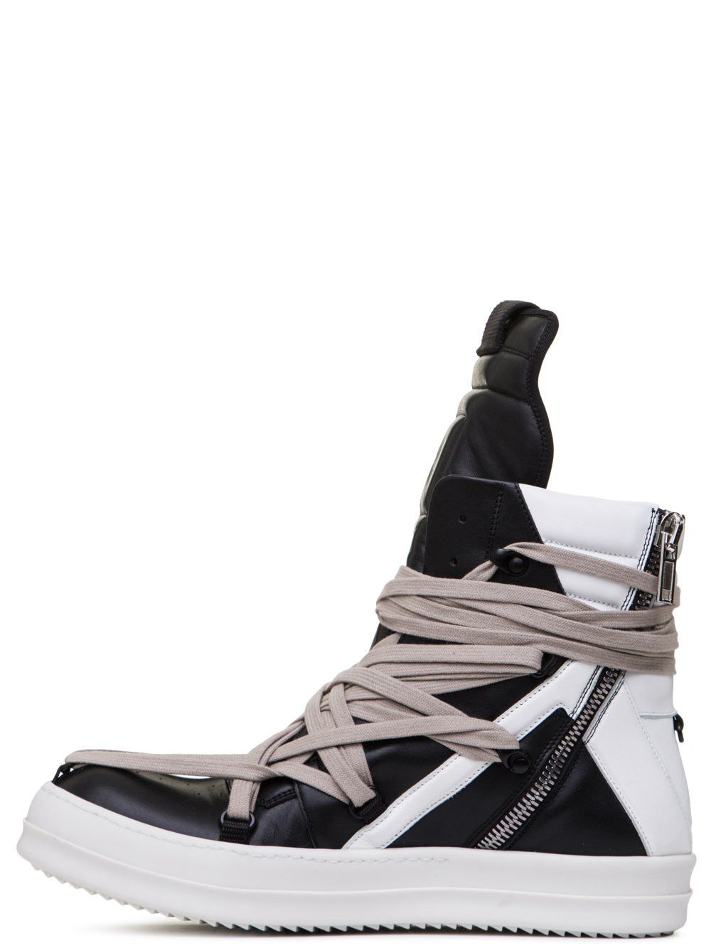 超希少Rick Owens メガレース　Mega Lace Geo Basket Rick Owens SS20 Tectual Mega Lace Geobaskets 👁️‍🗨️