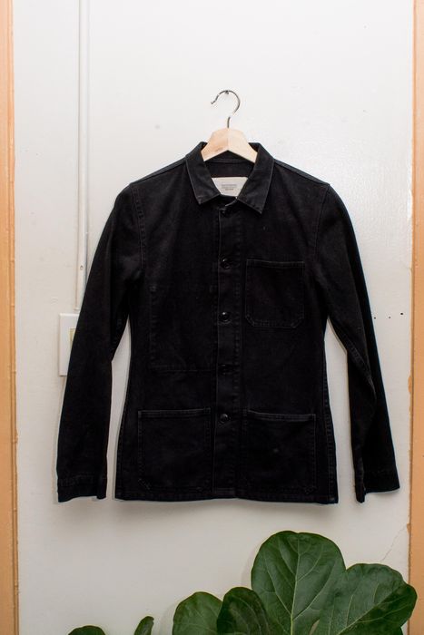 Cabane De Zucca Zucca Travail Black Canvas Jacket | Grailed