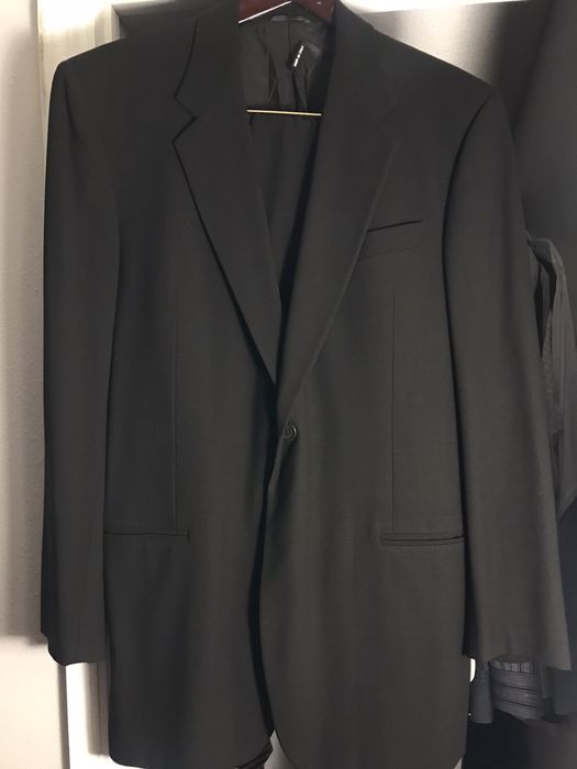 Giorgio Armani Armani Black Label 2 Piece Suit Grailed