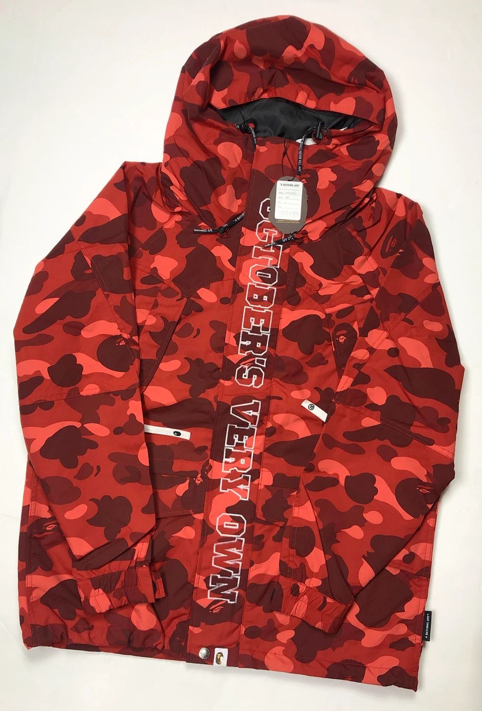 Bape × October's Very Own BAPE X OVO COLOR CAMO SNOWBOARD JACKET Size US L / EU 52-54 / 3 - 2 Thumbnail