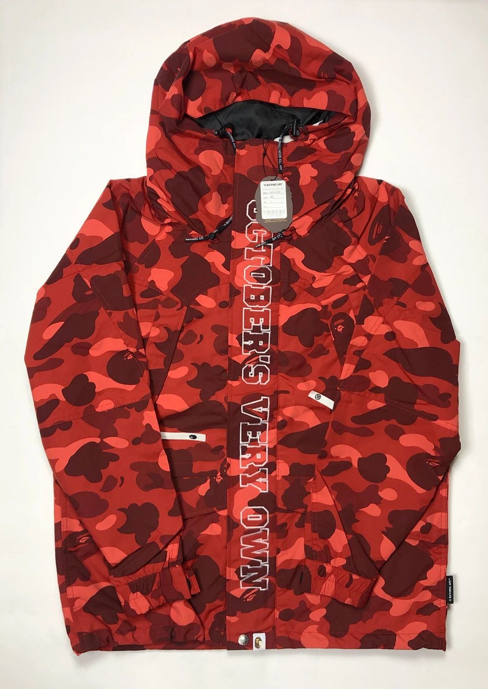 BAPE X OVO COLOR CAMO SNOWBOARD JACKET