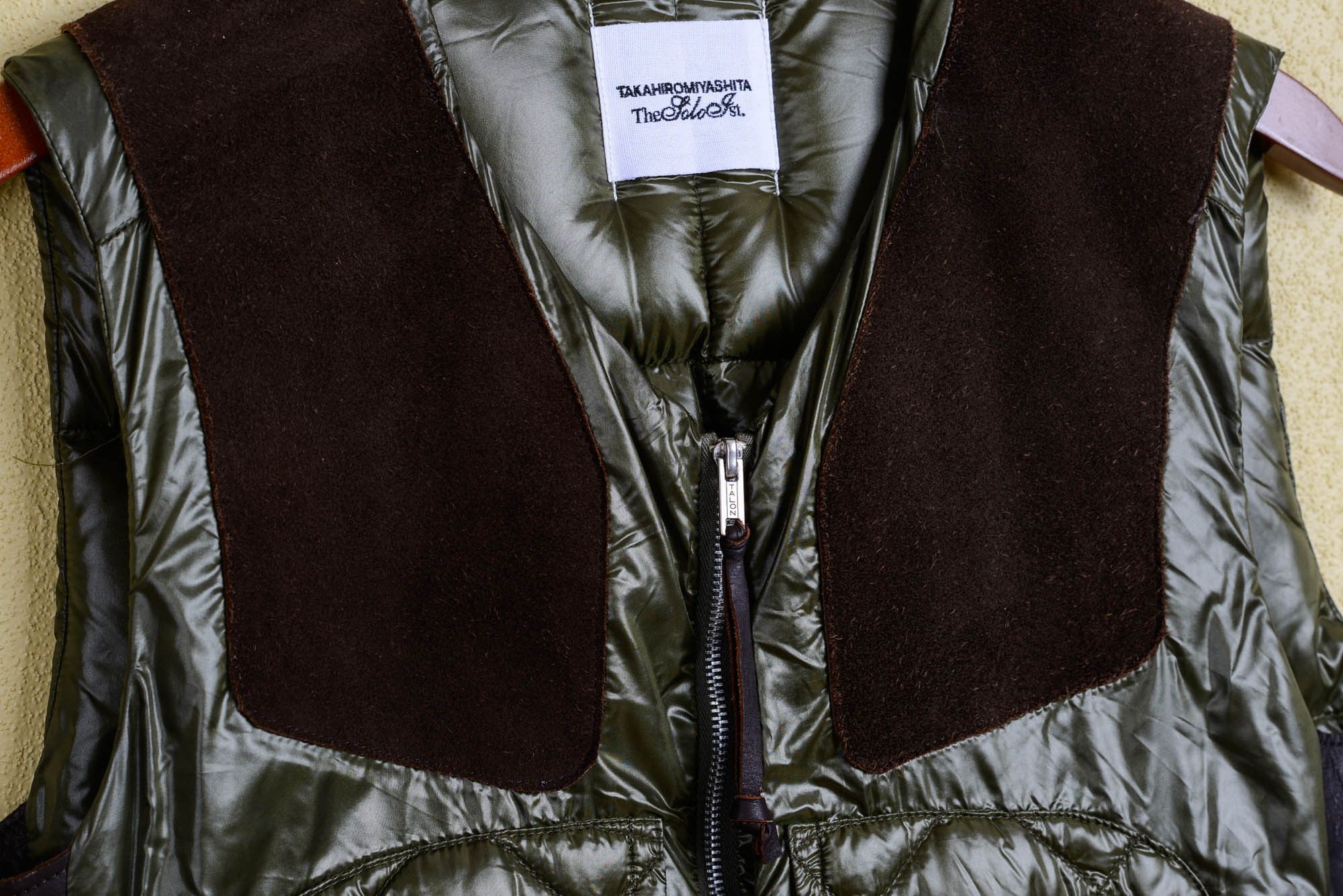 Takahiromiyashita The Soloist. Down Deerskin Vest Size US S / EU 44-46 / 1 - 2 Thumbnail
