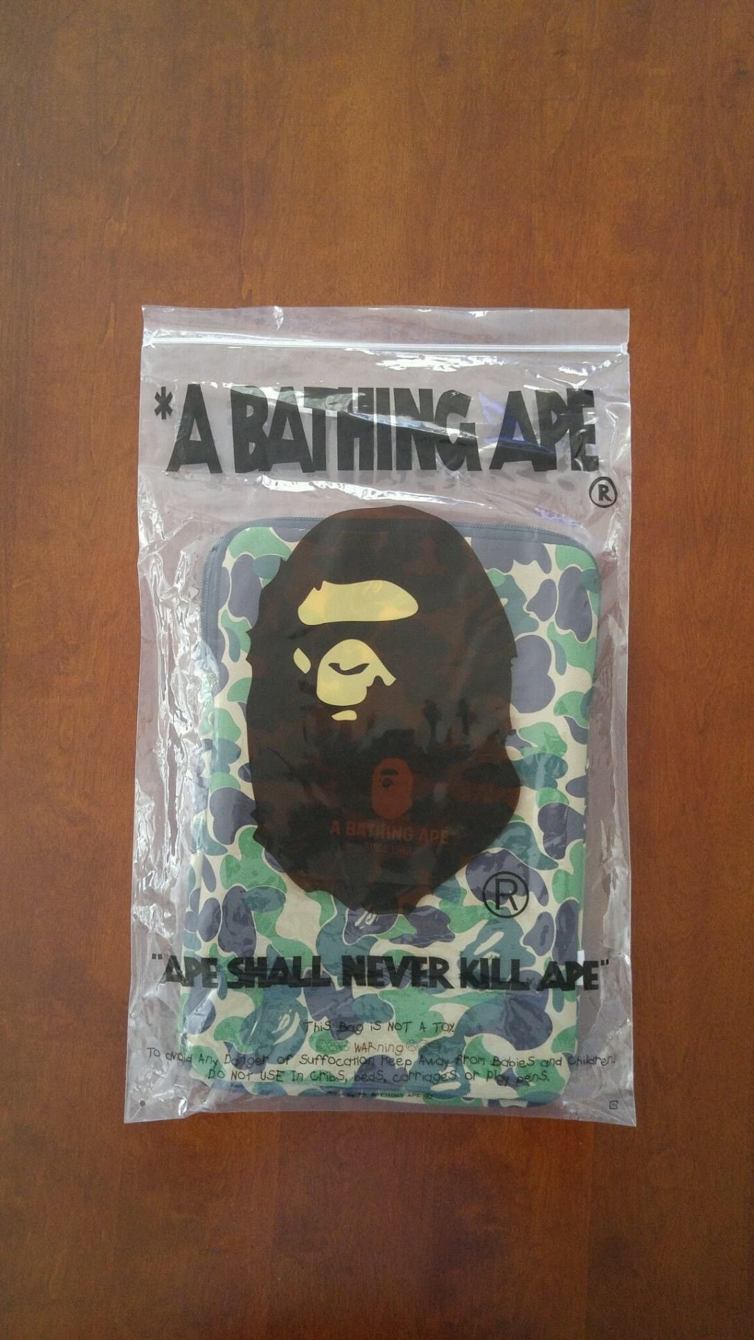 Bape Bape Laptop Sleeve | Grailed