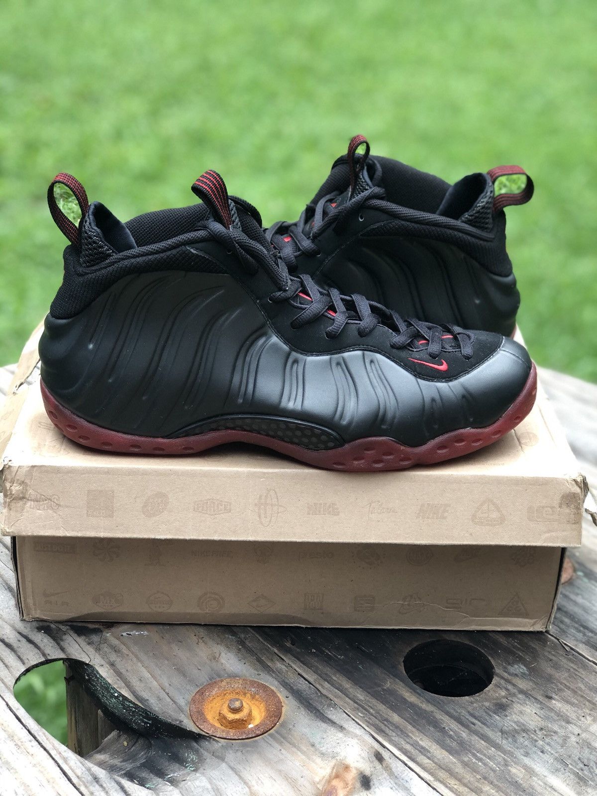 Nike Air Foamposite One Cough Drop 2010 Size 314996-006