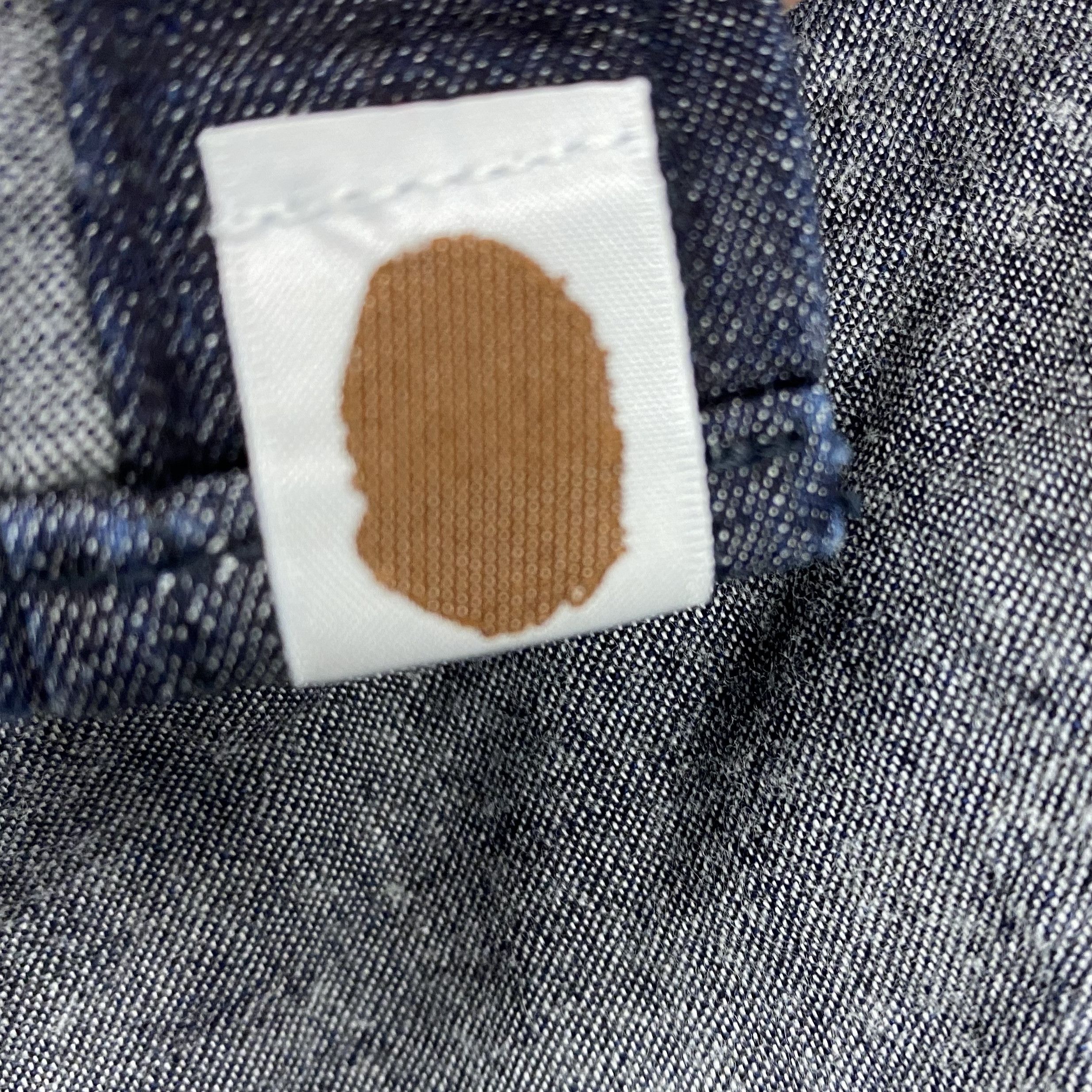 Bape Bape “Ape Shall Never Kill Ape” Logo Patch Shirt Size US L / EU 52-54 / 3 - 8 Thumbnail