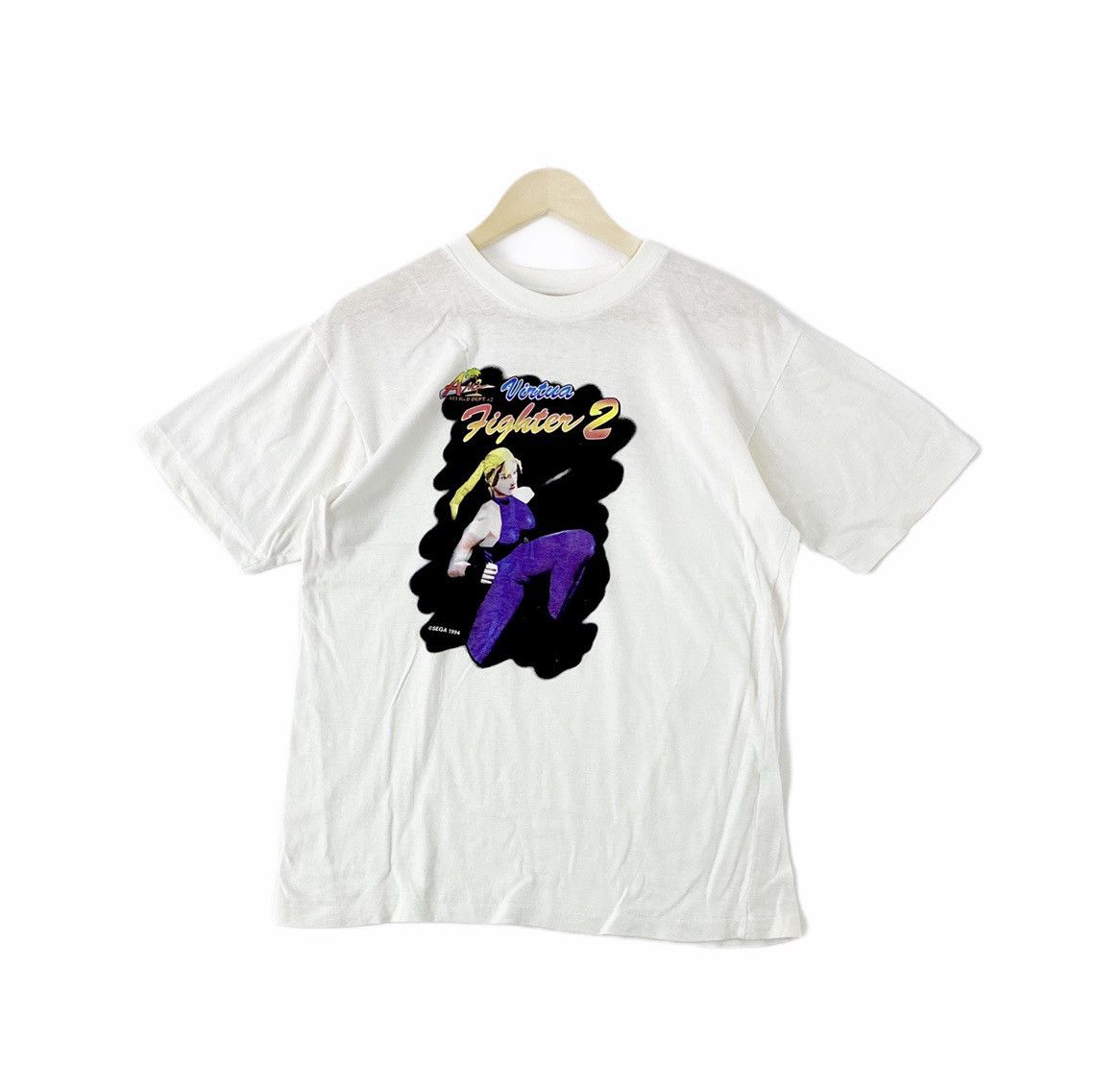 Japanese Brand vintage 1994 VIRTUA FIGHTER 2 arcade fighting t-shirts Size US L / EU 52-54 / 3 - 1 Thumbnail