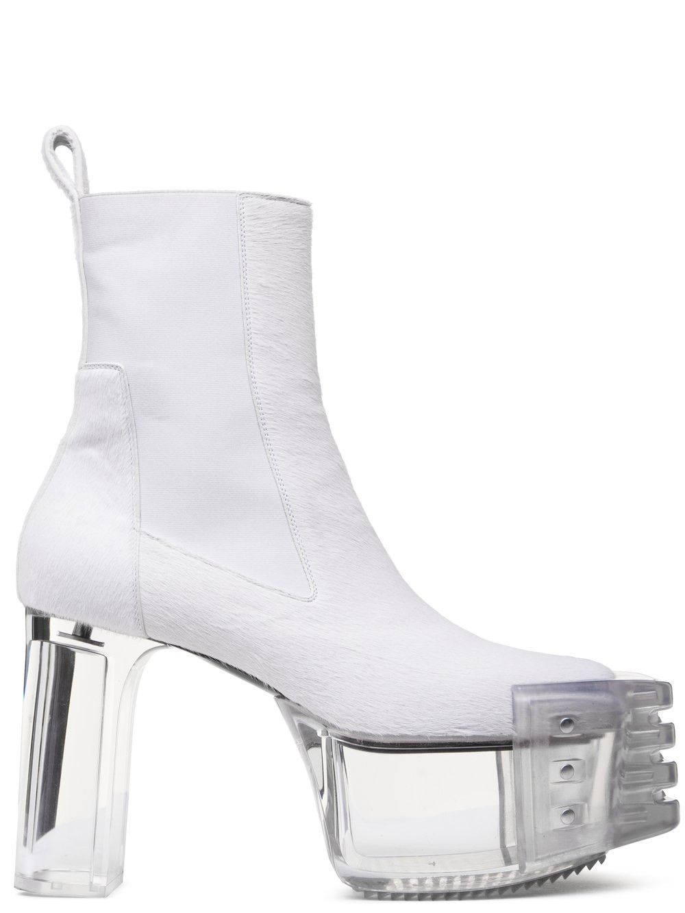 Rick Owens RICK OWENS SS20 TECUATL PONY HAIR KISS HEEL | Grailed