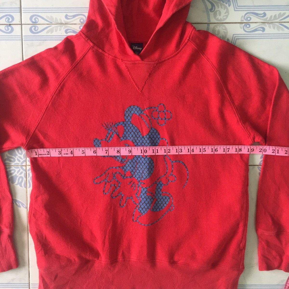 Anime Disney Minnie Mouse Big Printed Sweatshirt Hoodie Size US M / EU 48-50 / 2 - 15 Thumbnail