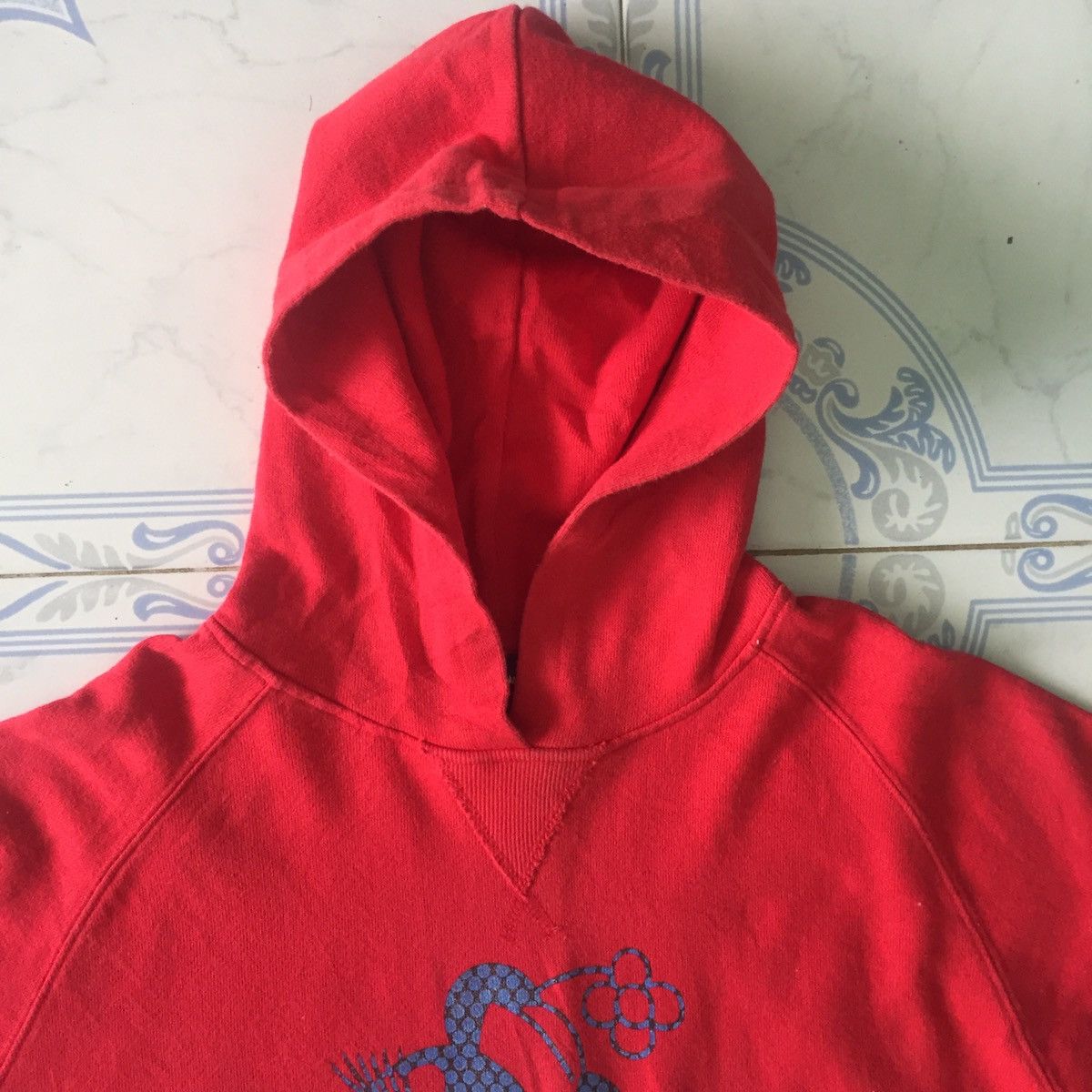 Anime Disney Minnie Mouse Big Printed Sweatshirt Hoodie Size US M / EU 48-50 / 2 - 5 Thumbnail