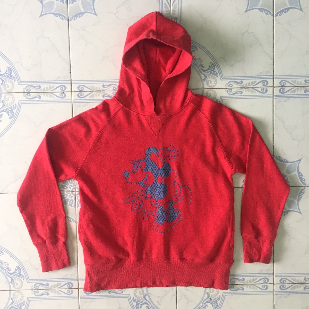 Anime Disney Minnie Mouse Big Printed Sweatshirt Hoodie Size US M / EU 48-50 / 2 - 1 Thumbnail