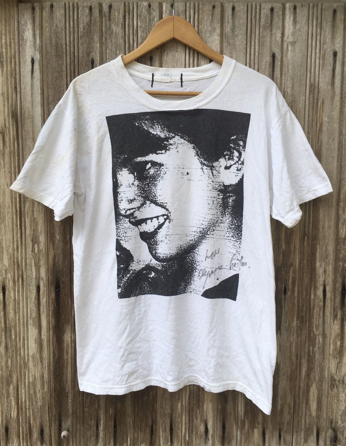 Vintage vintage olympia art tees shirt Size US L / EU 52-54 / 3 - 1 Thumbnail