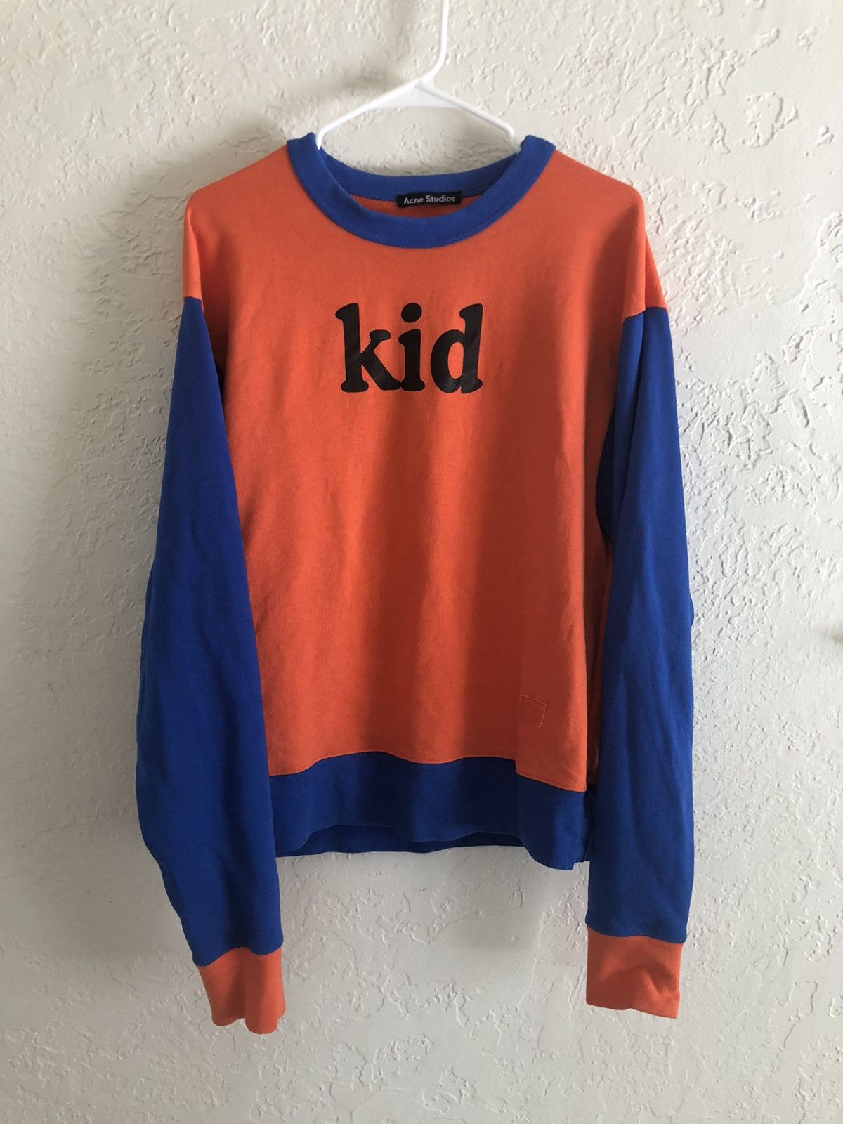 Acne Studios Acne Studios Spell out Crew Neck FALA PAW18 Grailed