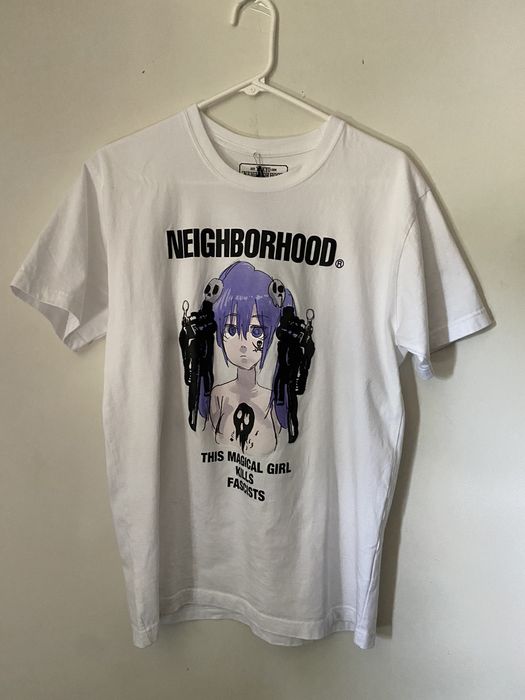 Neighborhood neighborhood x jun inagawa white t shirt | Grailed