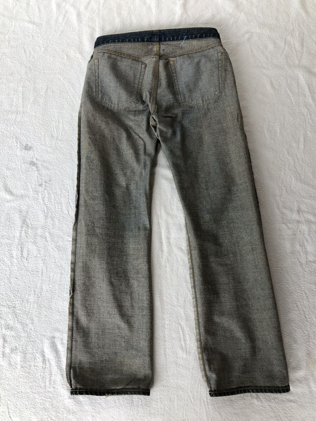 Hysteric Glamour × Japanese Brand Painted Jeans by Uniqlo Size US 32 / EU 48 - 7 Thumbnail
