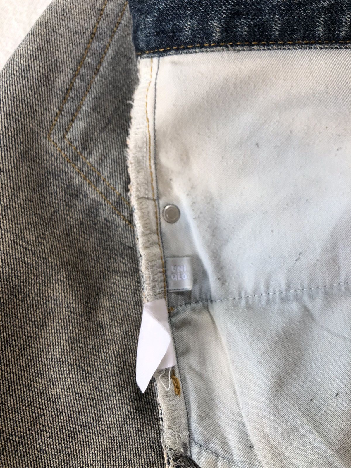 Hysteric Glamour × Japanese Brand Painted Jeans by Uniqlo Size US 32 / EU 48 - 8 Thumbnail