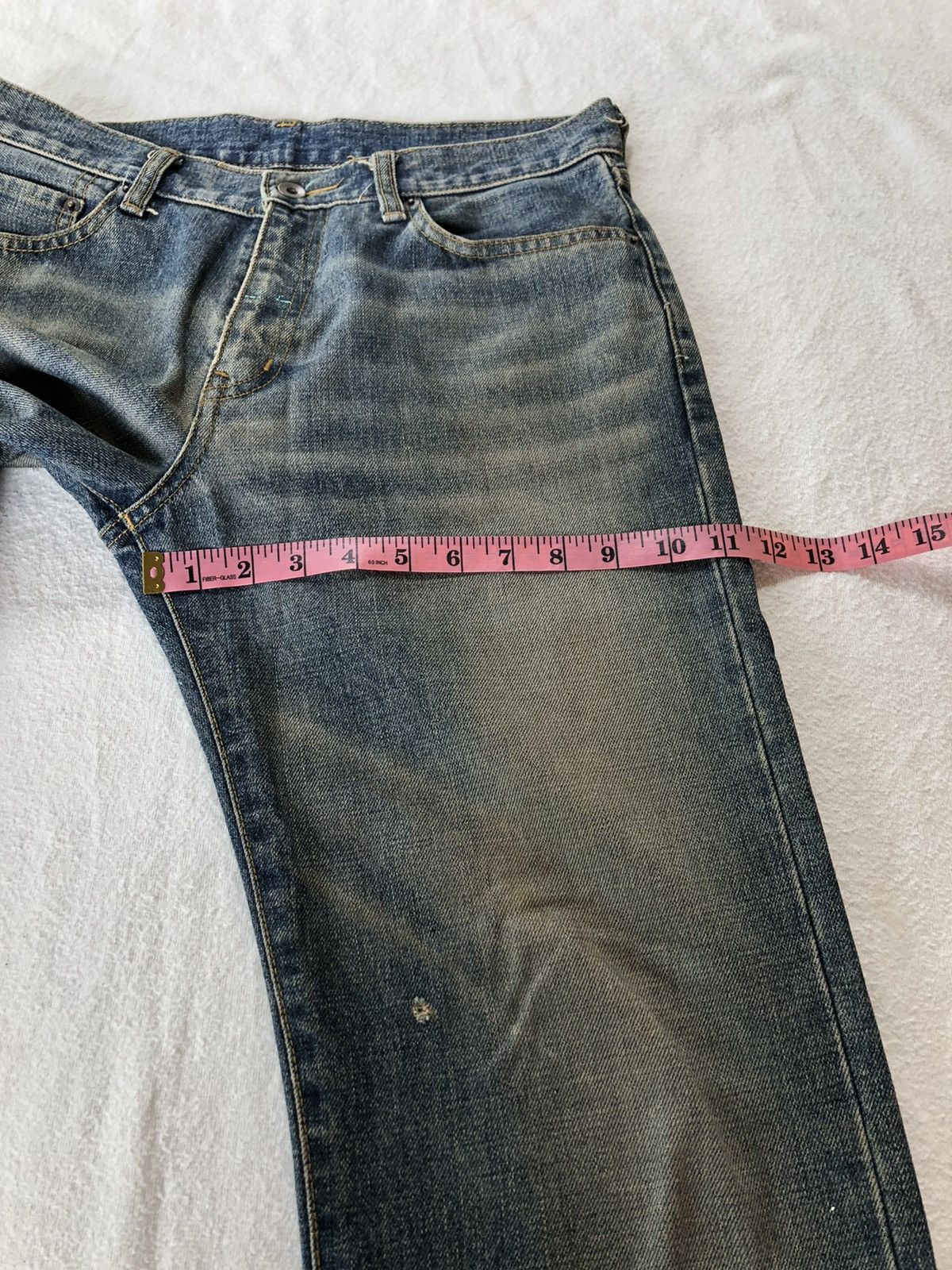 Hysteric Glamour × Japanese Brand Painted Jeans by Uniqlo Size US 32 / EU 48 - 13 Thumbnail