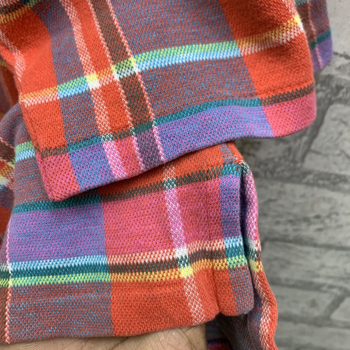 Ralph Lauren Vintage Polo By Ralph Lauren Checkered Polo Shirt Colourful Size US M / EU 48-50 / 2 - 7 Thumbnail