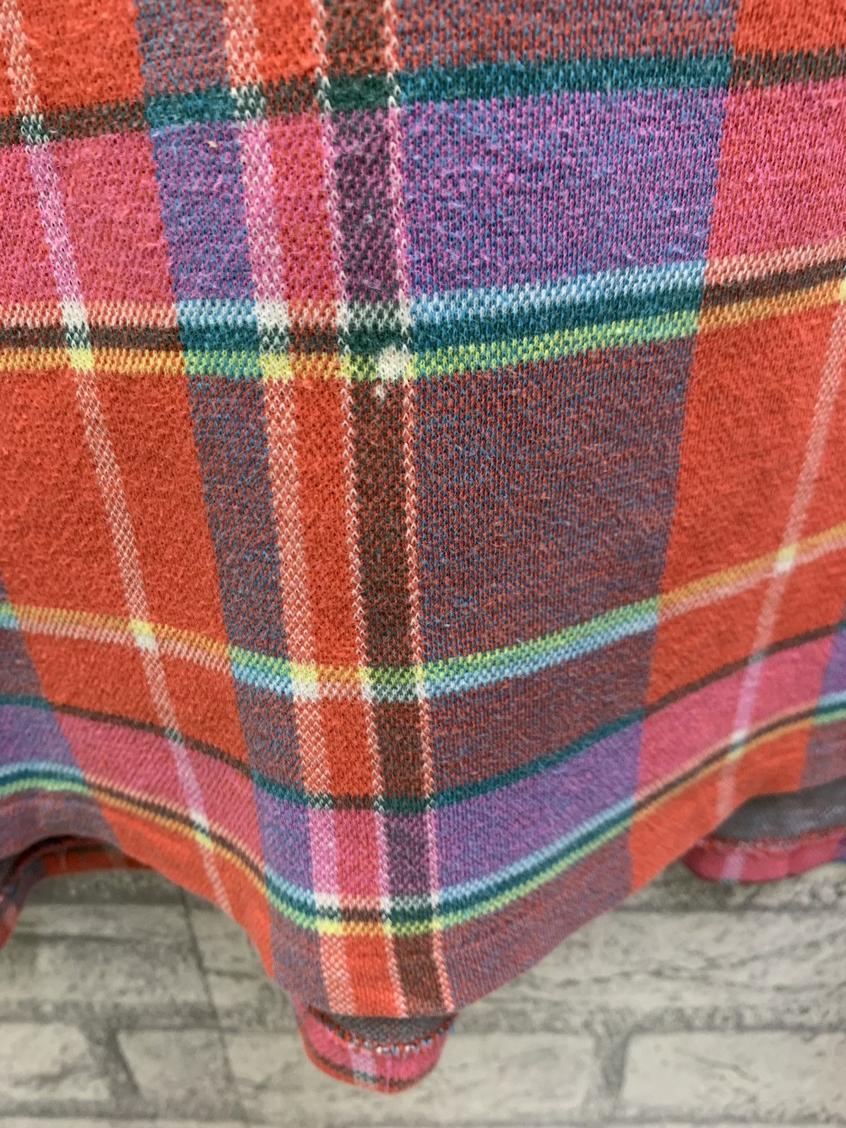 Ralph Lauren Vintage Polo By Ralph Lauren Checkered Polo Shirt Colourful Size US M / EU 48-50 / 2 - 8 Thumbnail