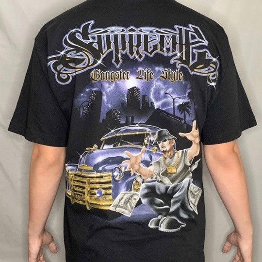 Supreme gangster tee online