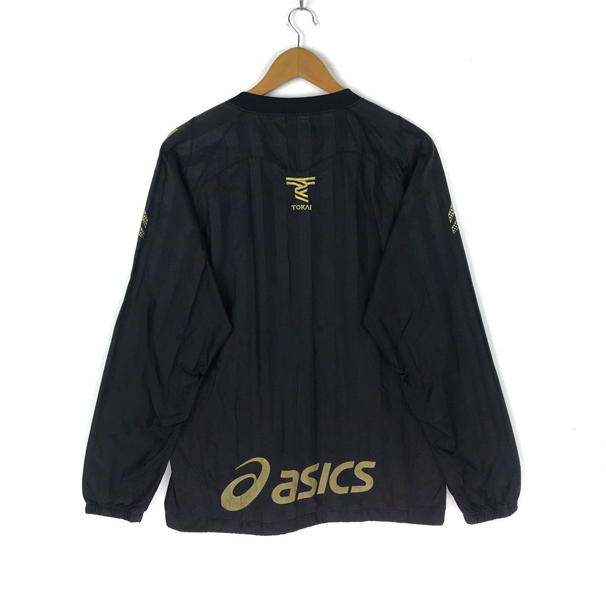 Asics Vintage 90s Asics Tokai FC Windbreaker Jacket Japan Football Size US M / EU 48-50 / 2 - 4 Thumbnail