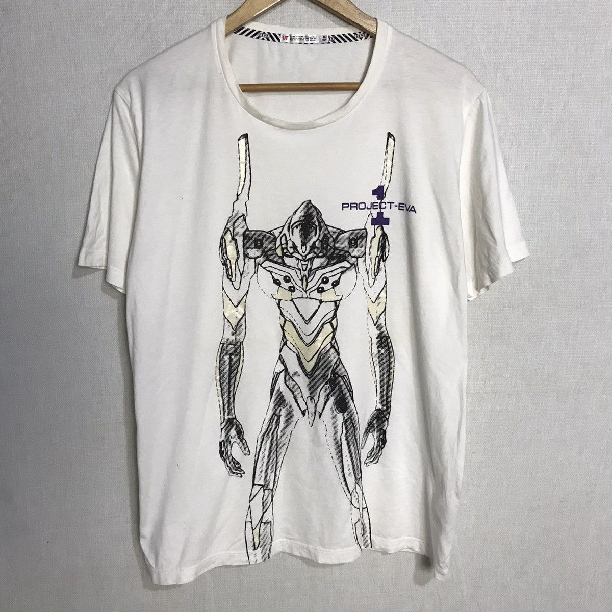 Uniqlo Evangelion project 1 tshirt | Grailed