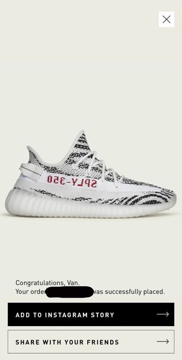 Yeezy hot sale zebra 2019