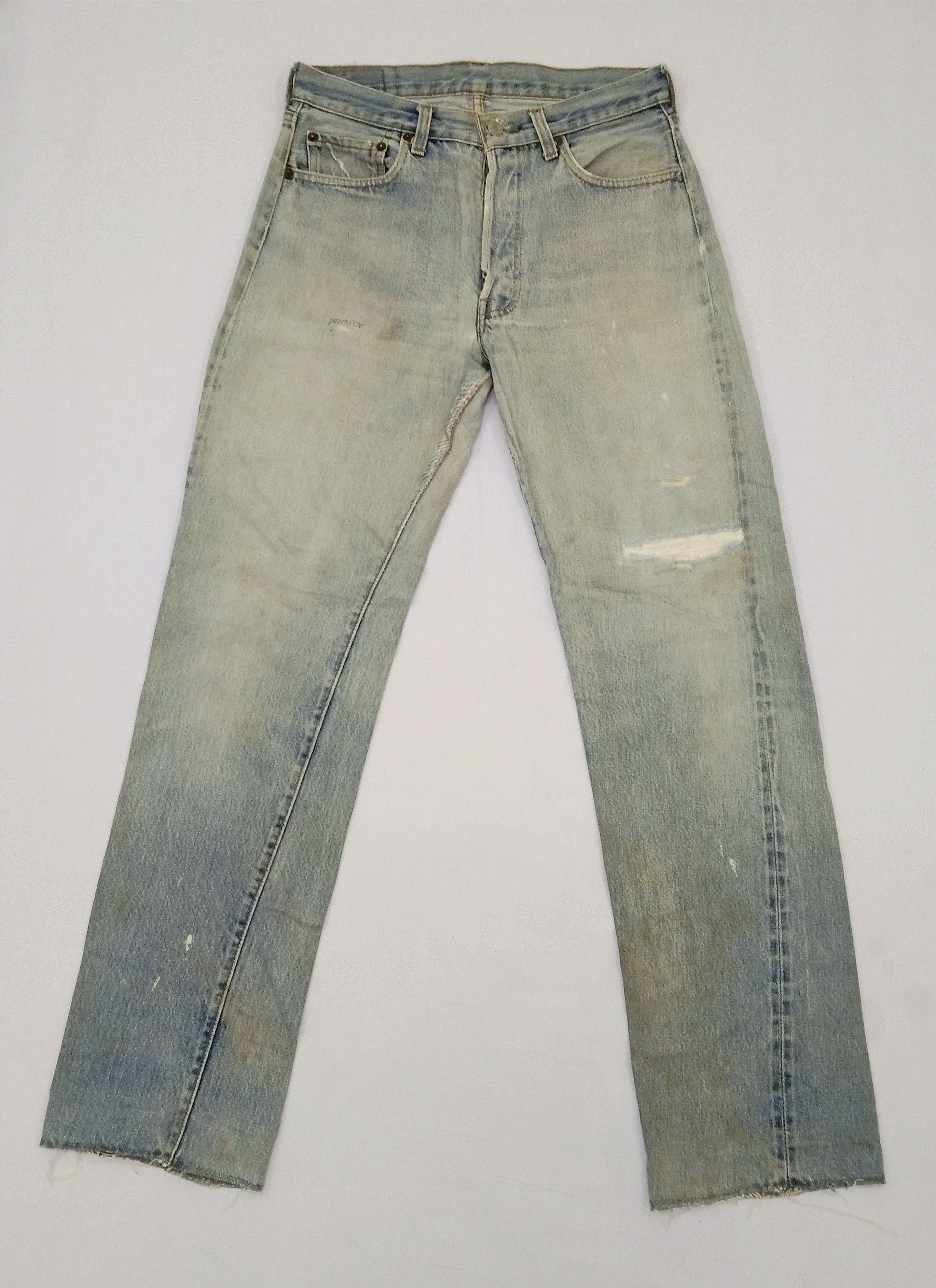 Levi s Levi s Vintage Clothing Early 80s Levi s 501 Selvedge Stamp Button 524 Denim Jeans Grailed
