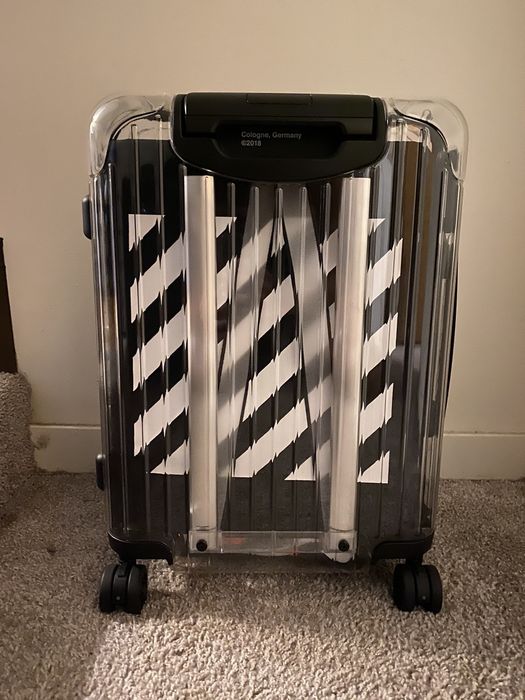 Off-White x Rimowa See Through Black Suitcase