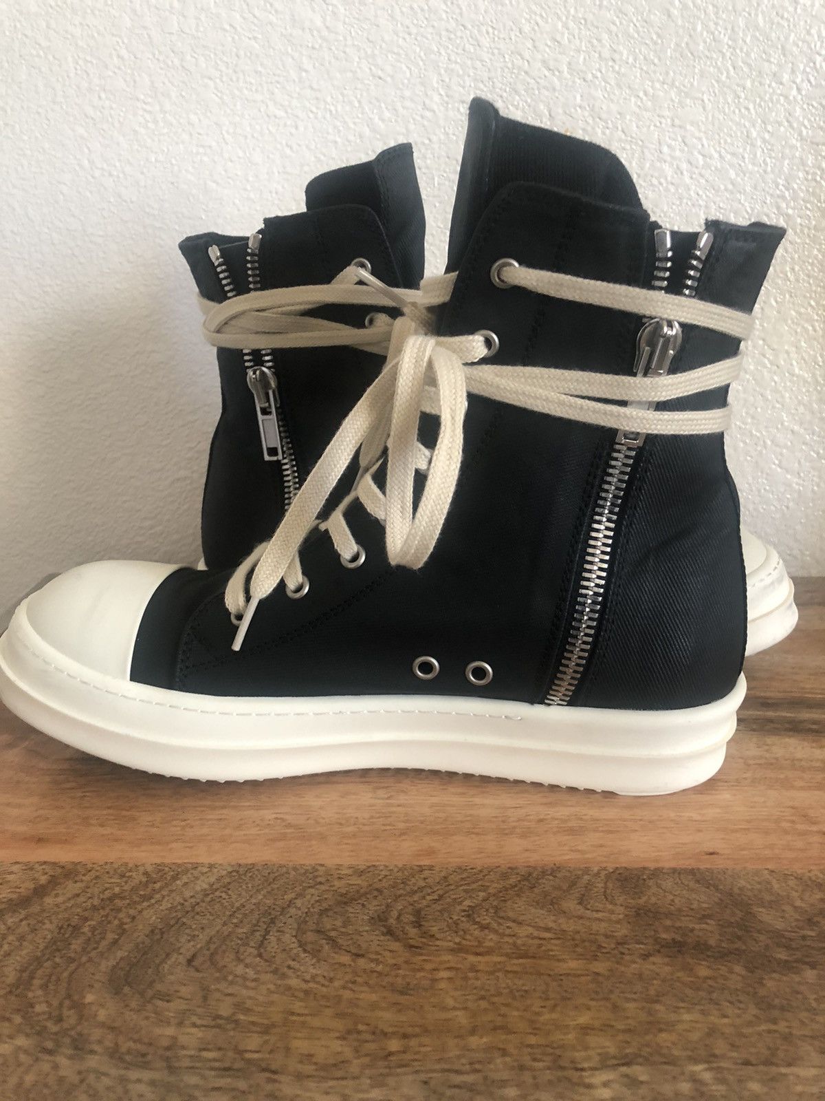 Rick Owens Porterville DRKSHDW Jumbo Laced Abstract High
