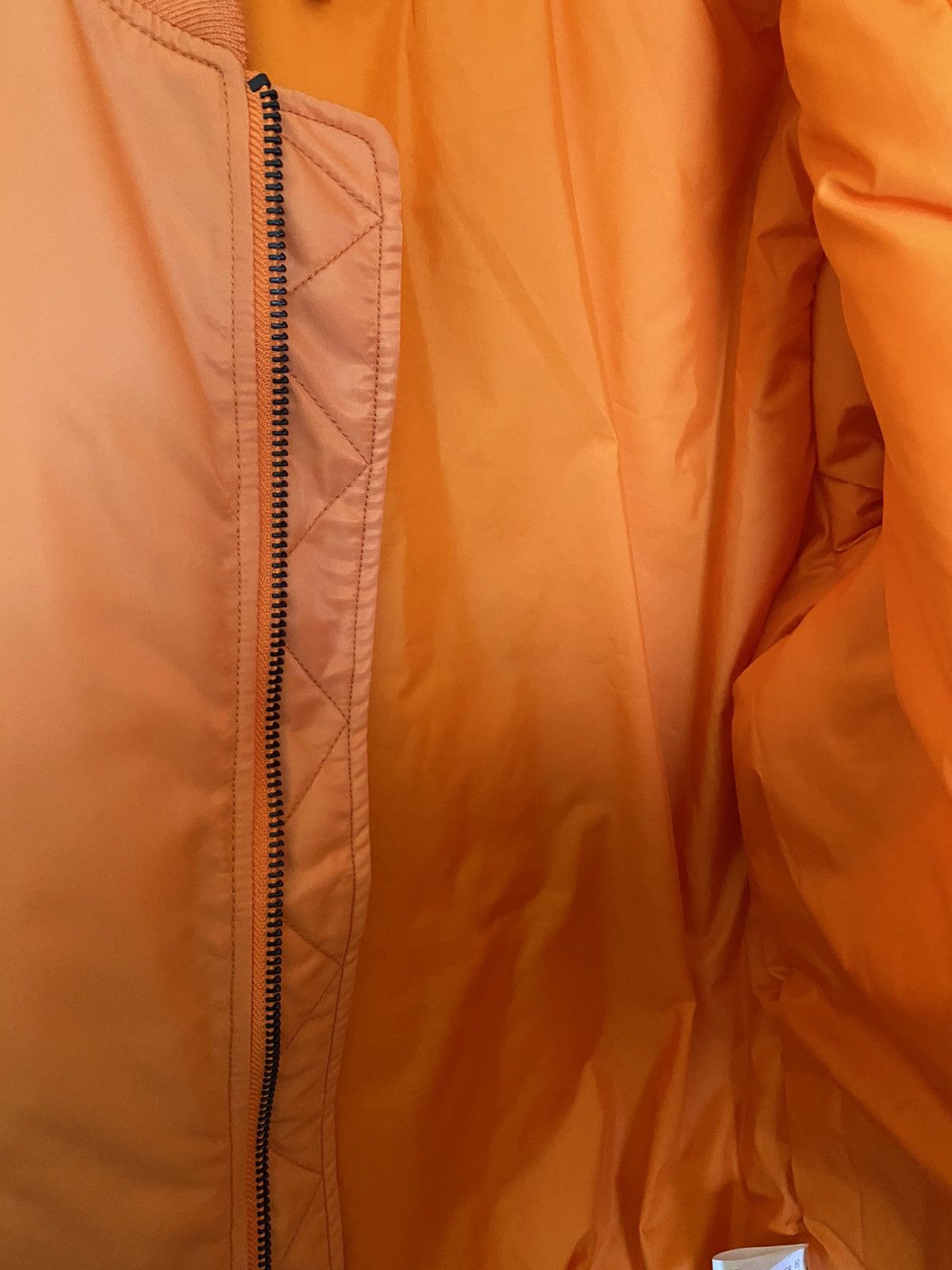 Bape VERY RARE Bape Reflector Shark MA-1 Orange Jacket 19AW Size US L / EU 52-54 / 3 - 6 Thumbnail