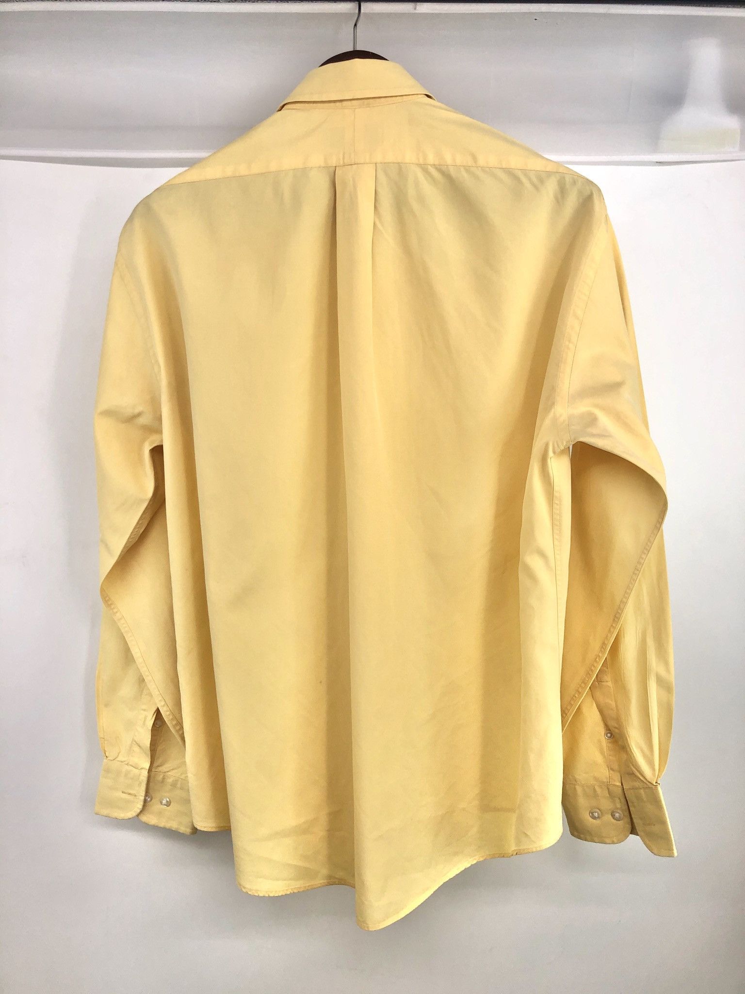 Yves Saint Laurent 🔥 Vintage Saint Laurent Shirt ysl yellow L size Size US L / EU 52-54 / 3 - 8 Thumbnail