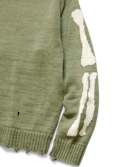 Kapital Kapital Bone Knit Damaged Sweater | Grailed