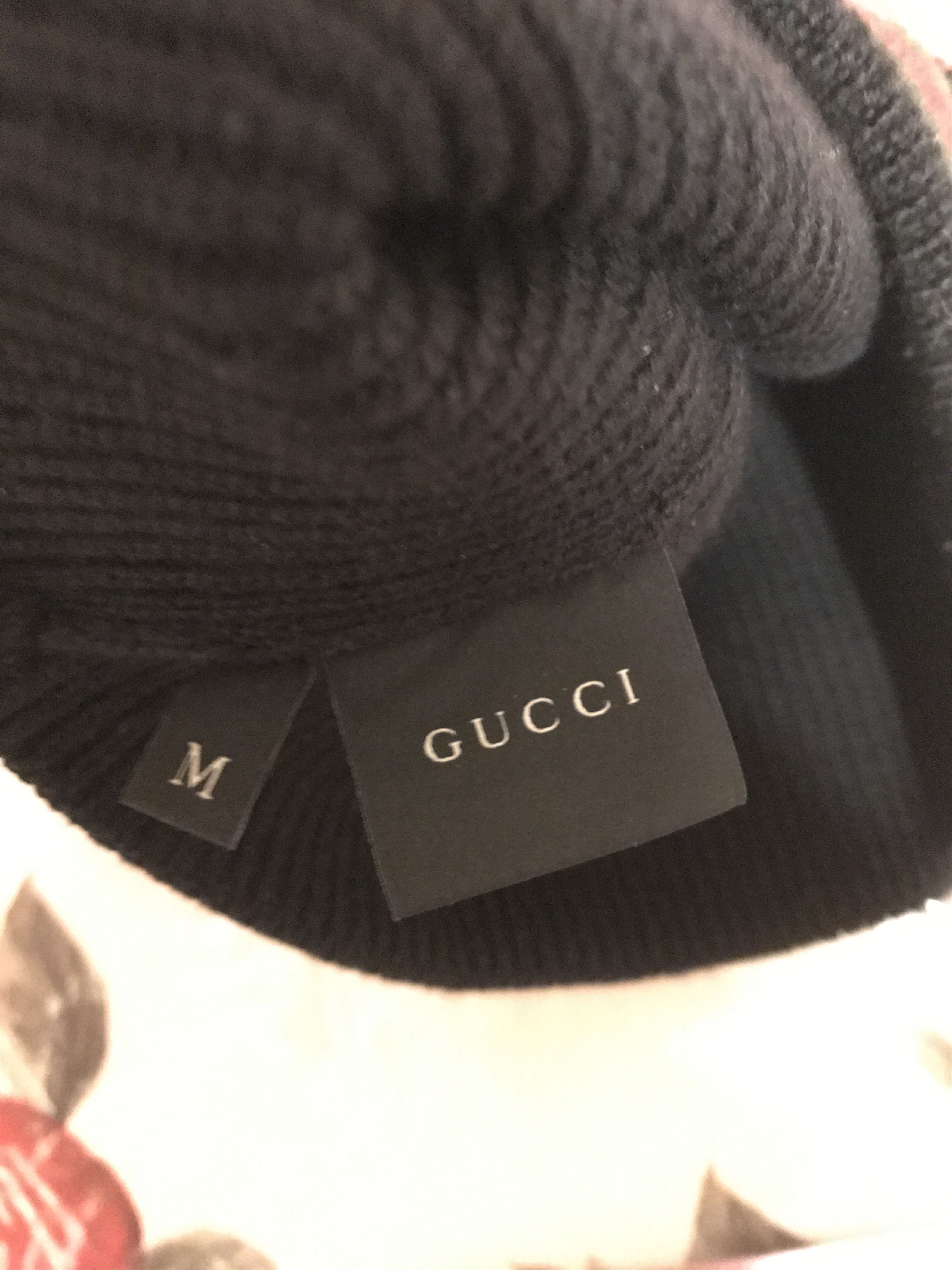 Gucci Black Gucci Hat Size ONE SIZE - 2 Preview
