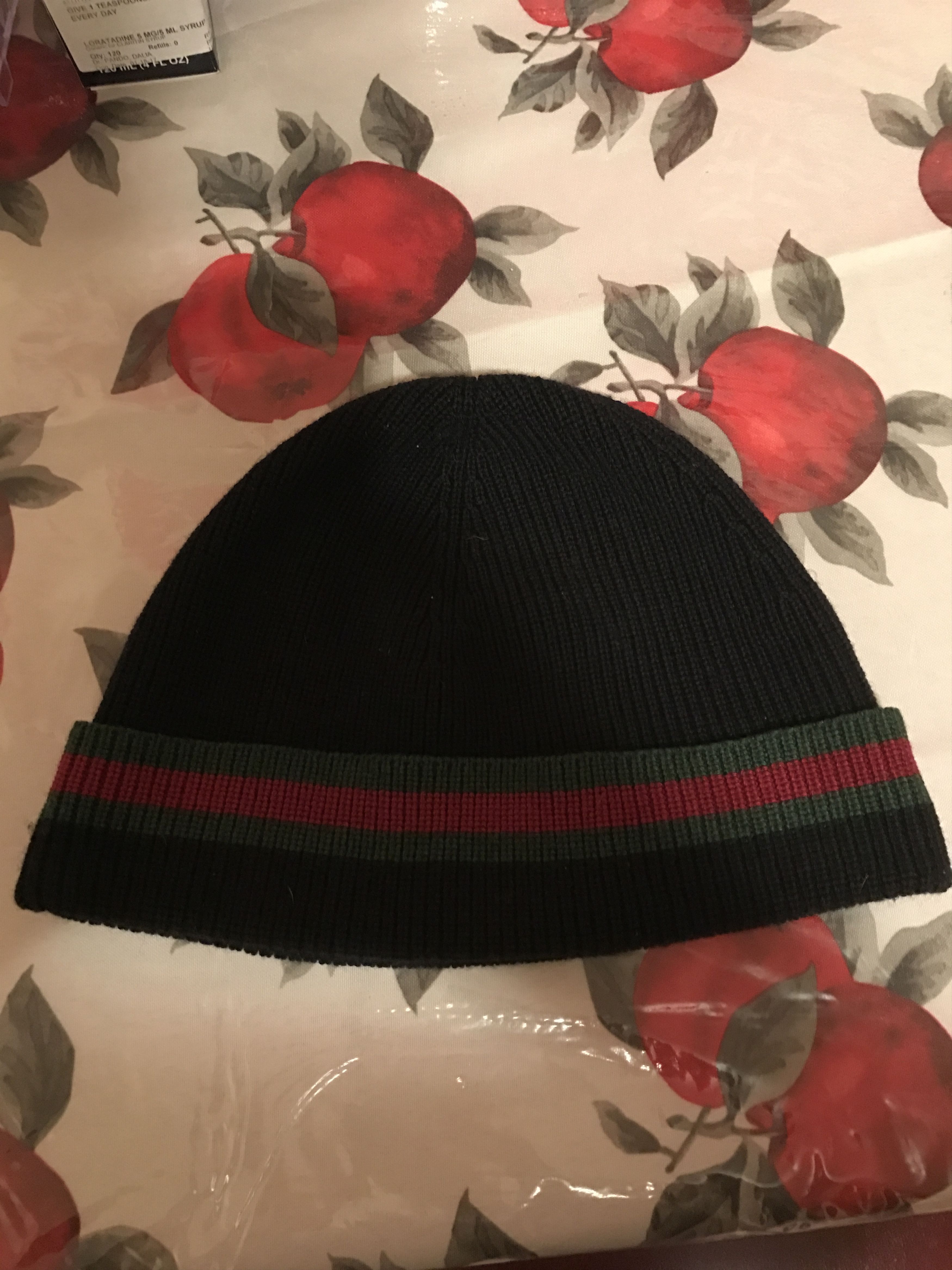 Gucci Black Gucci Hat Size ONE SIZE - 1 Preview