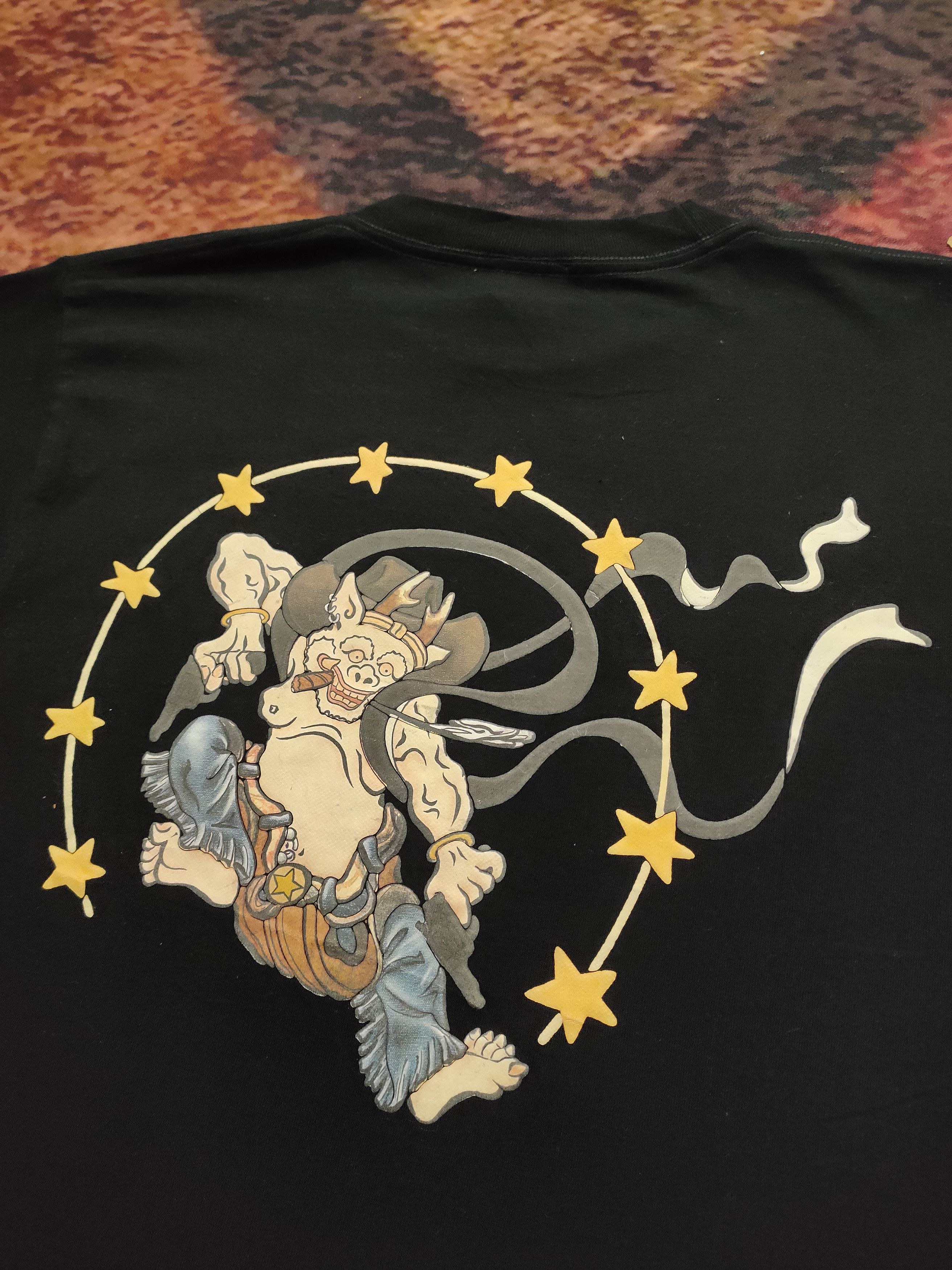 Japanese Brand Japan God Icon Traditional T-Shirt One Star Pistol Cigar Size US M / EU 48-50 / 2 - 3 Thumbnail