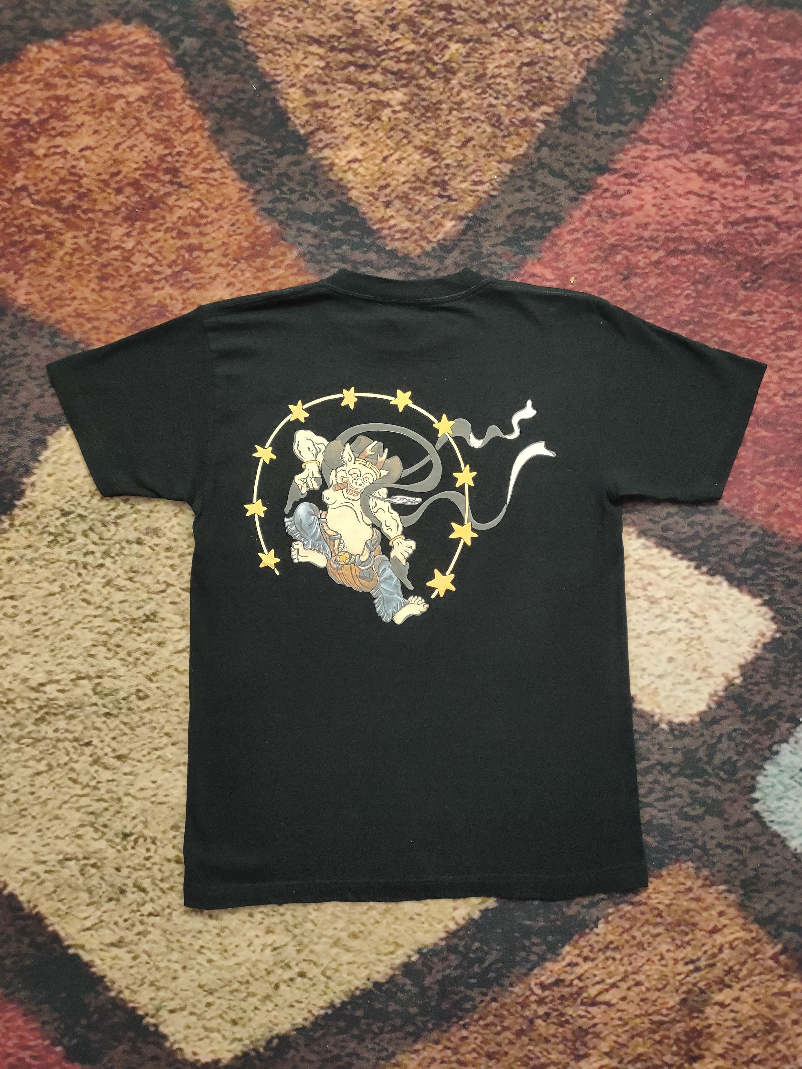 Japanese Brand Japan God Icon Traditional T-Shirt One Star Pistol Cigar Size US M / EU 48-50 / 2 - 1 Thumbnail
