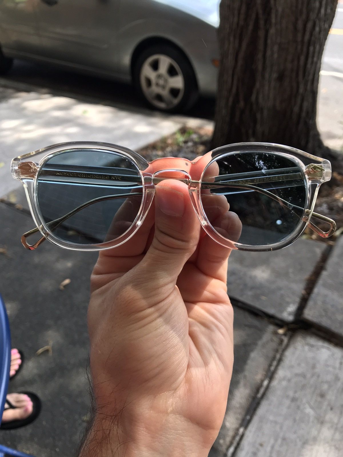 Moscot Moscot Lemtosh TT SE Crystal / Gold | Grailed