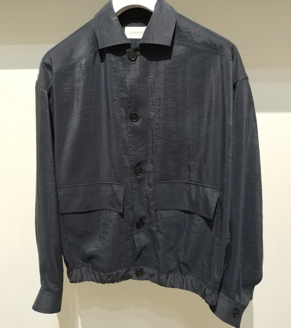 Lemaire Oversize Silk Blouson SS19 | Grailed